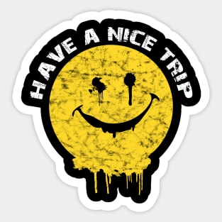 Have A Nice Trip, Halloween Custome Gangster Style Sticker